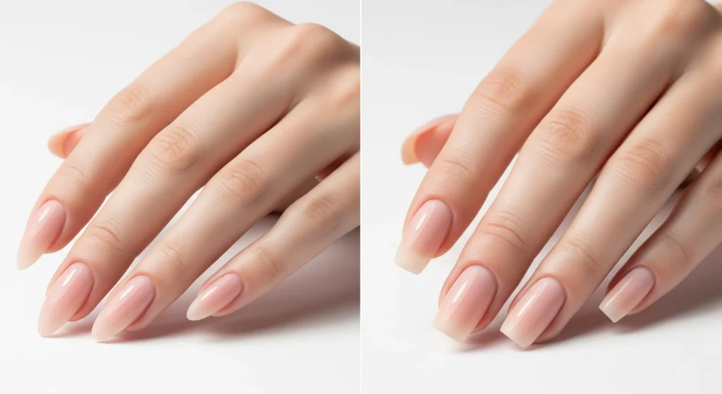 Gel X nail extensions