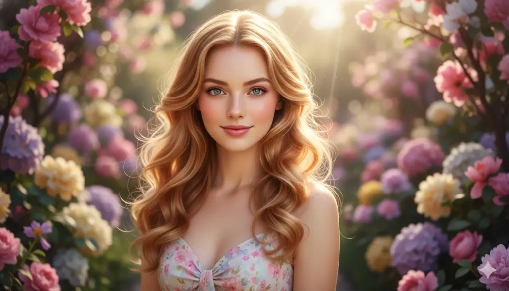 Trendy hair color for women