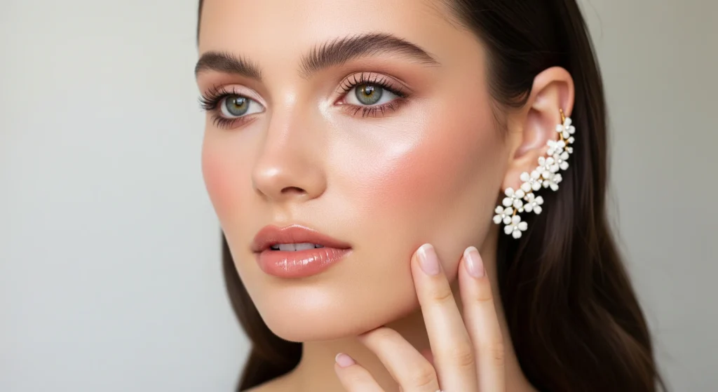 soft glam bridal makeup