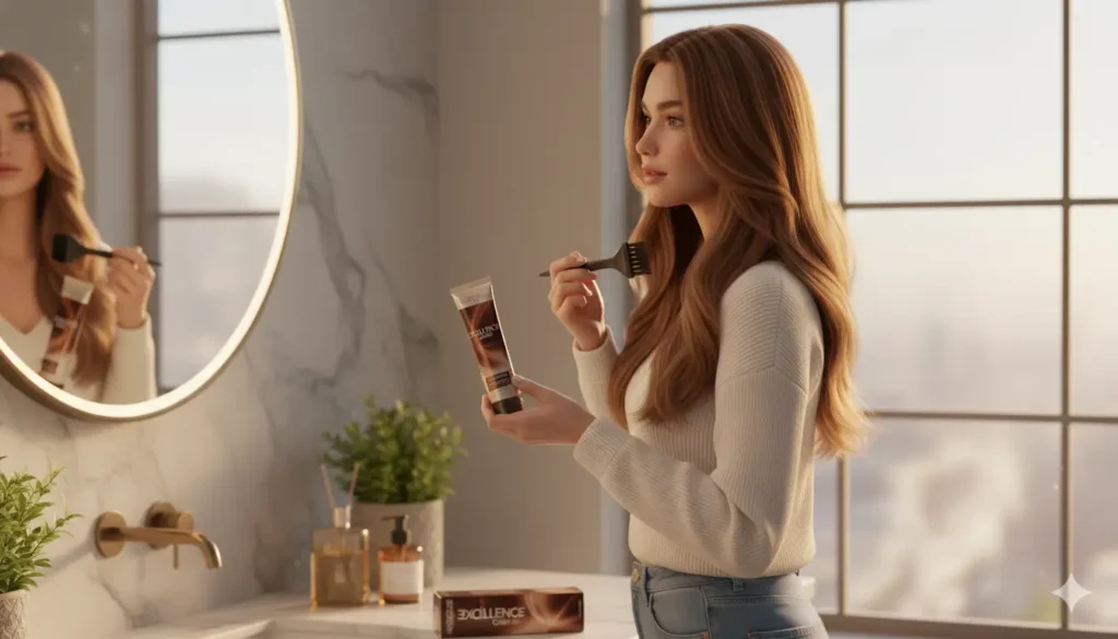 How to use loreal hair color